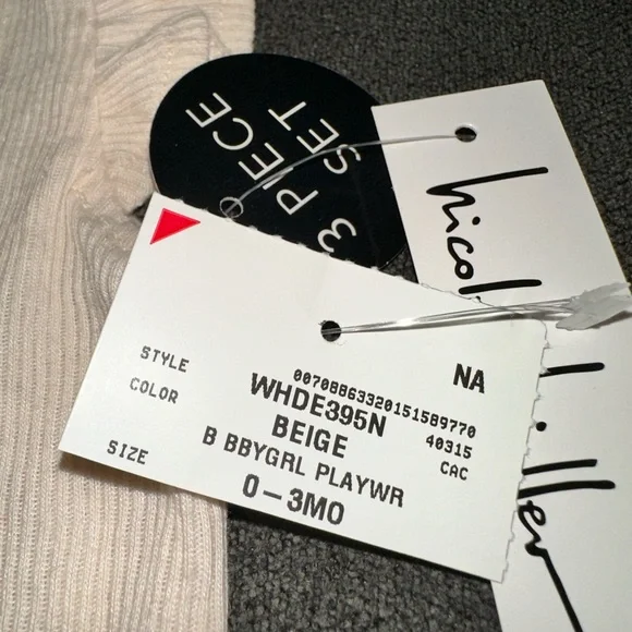 3 Piece Set Babygirl Playwear 0-3mo - Picture 5 of 5